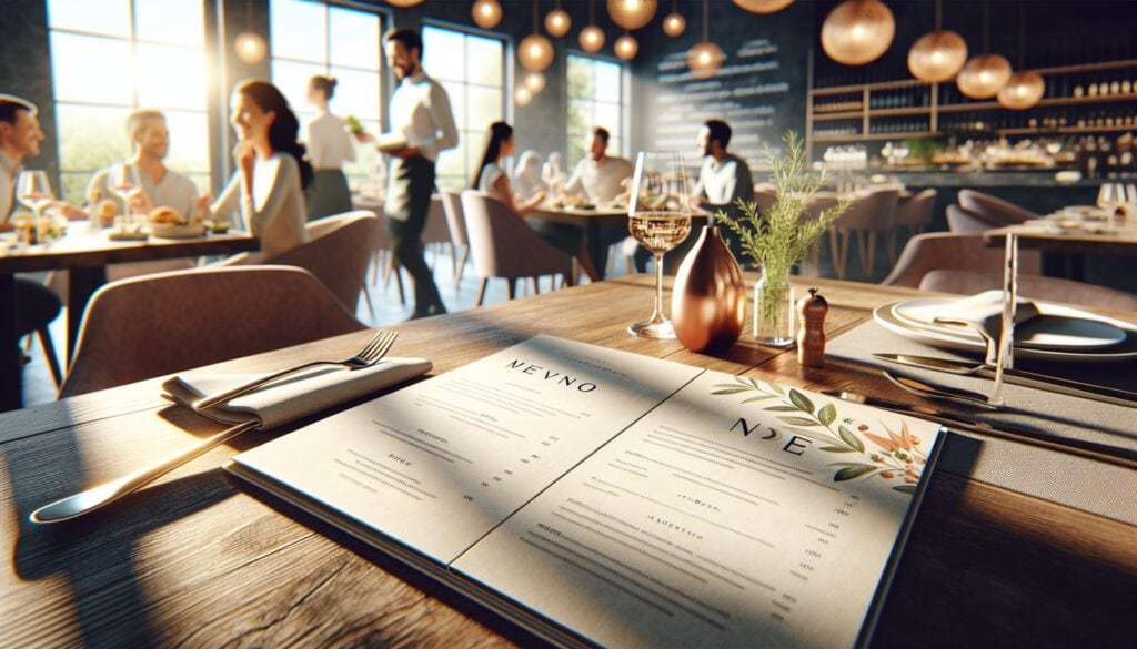 Impresión en Madrid carta menu laminada una hoja calidad y diseno para tu restaurante