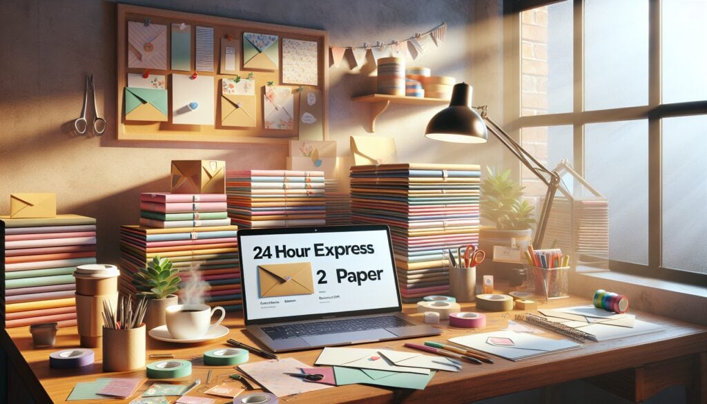 Impresión en Madrid papel de carta express 24 horas